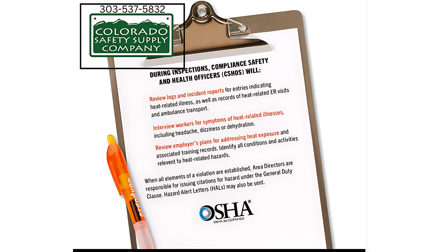 OSHA Reveals Top 10 Citations List for 2023