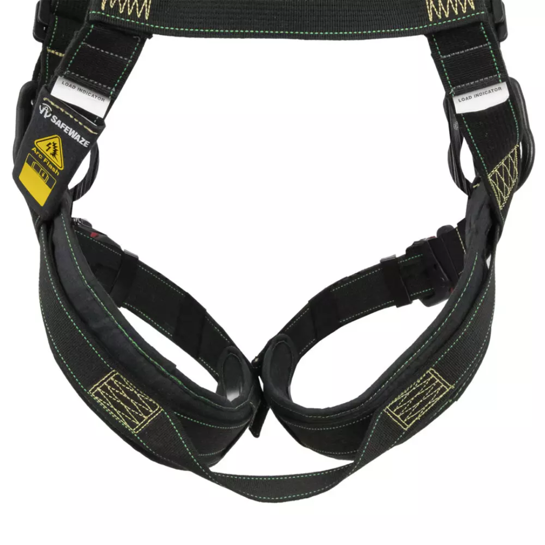 Arc Flash Full Body Harness: DE 3D, DE QC Chest, DE FD, DE QC Legs
