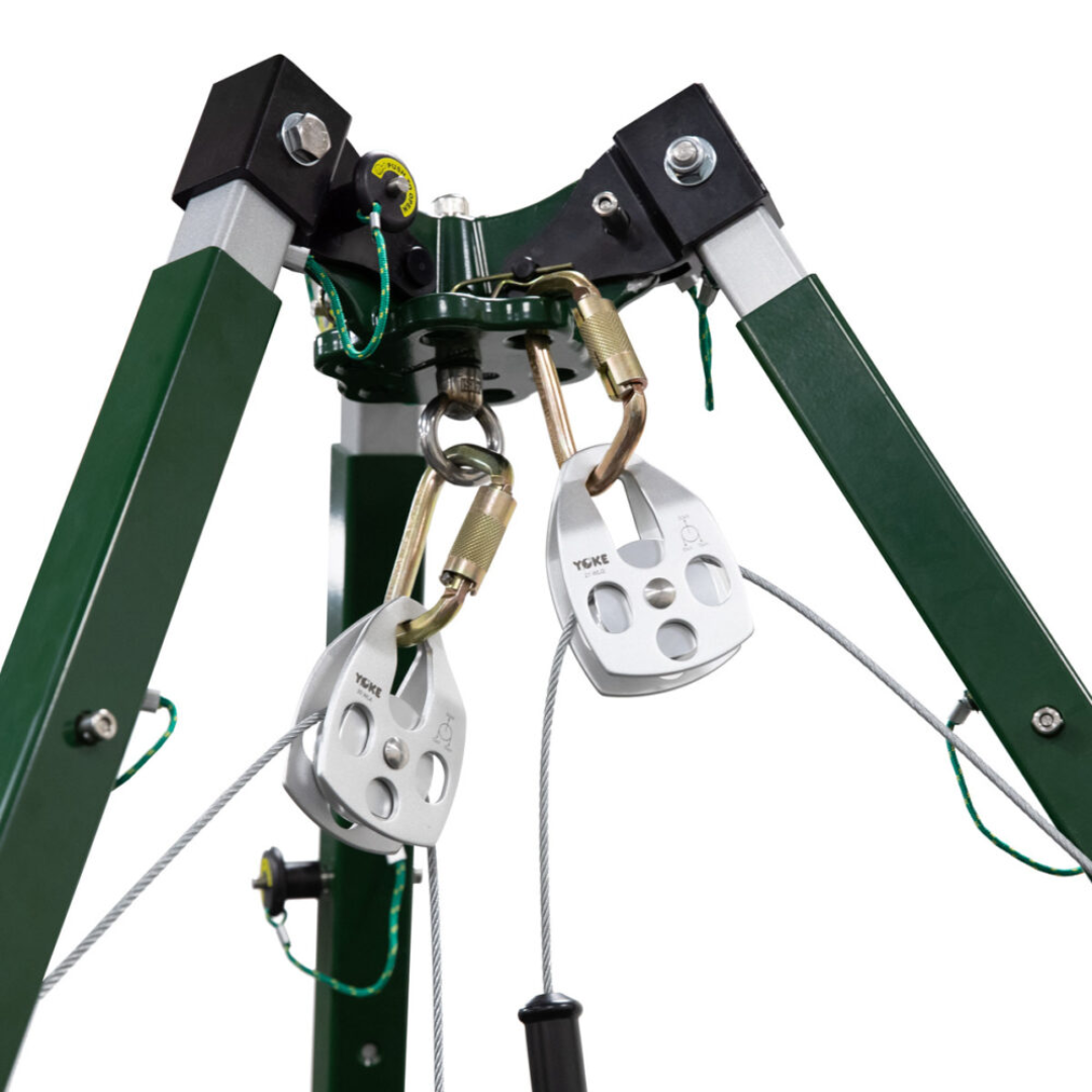 10′ Tech Tripod Kit: 65′ Material Winch, 65′ 3-Way
