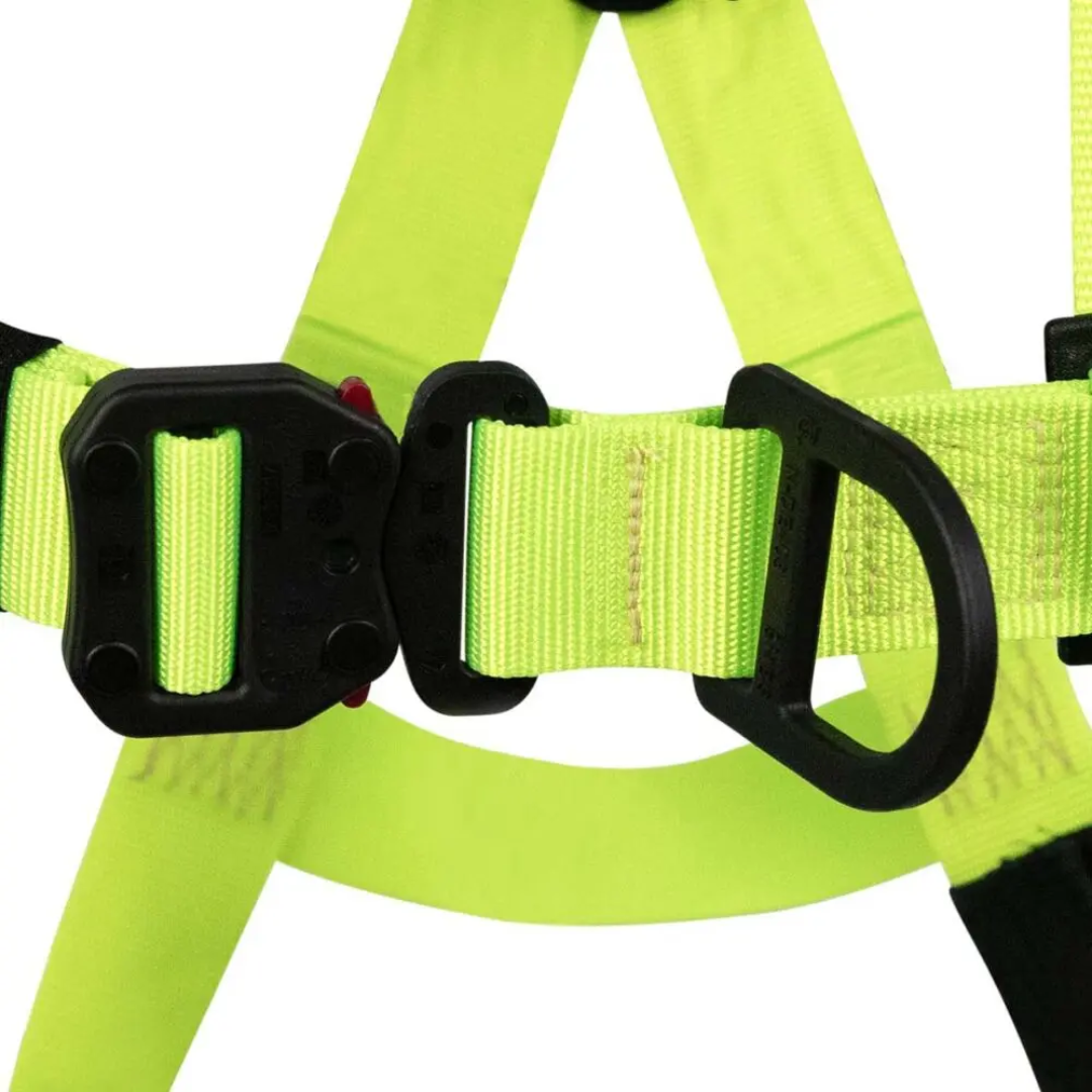 Arc Flash Full Body Retrieval Harness: SL 3D, SL Shoulder D’s, DE QC Chest, DE FD, DE QC Legs