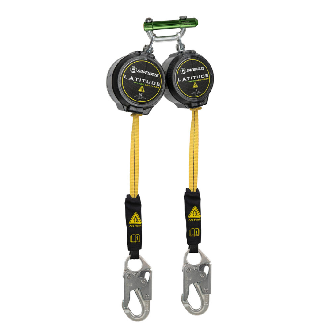 Latitude Pro Arc Flash 10' Dual SRL-P: 9013 BWB, Snap Hook