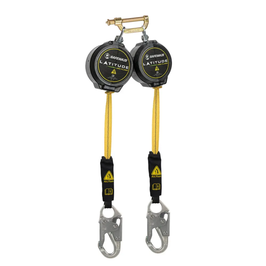 Latitude Pro Arc Flash 10' Dual SRL-P: 9012 BWB, Snap Hook