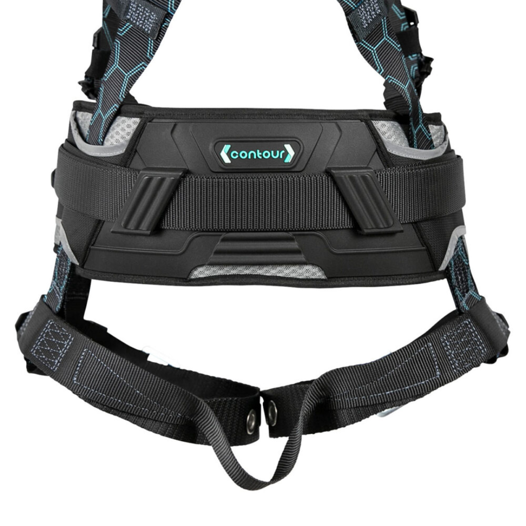 Contour Construction Harness: 3D, QC Chest, TB Legs | Safewaze