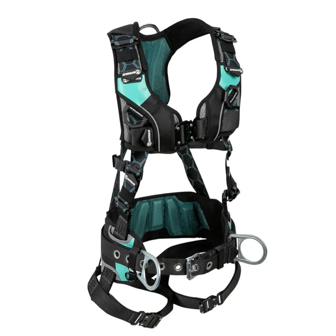 Contour Construction Harness: 3D, QC Chest/Legs | Safewaze