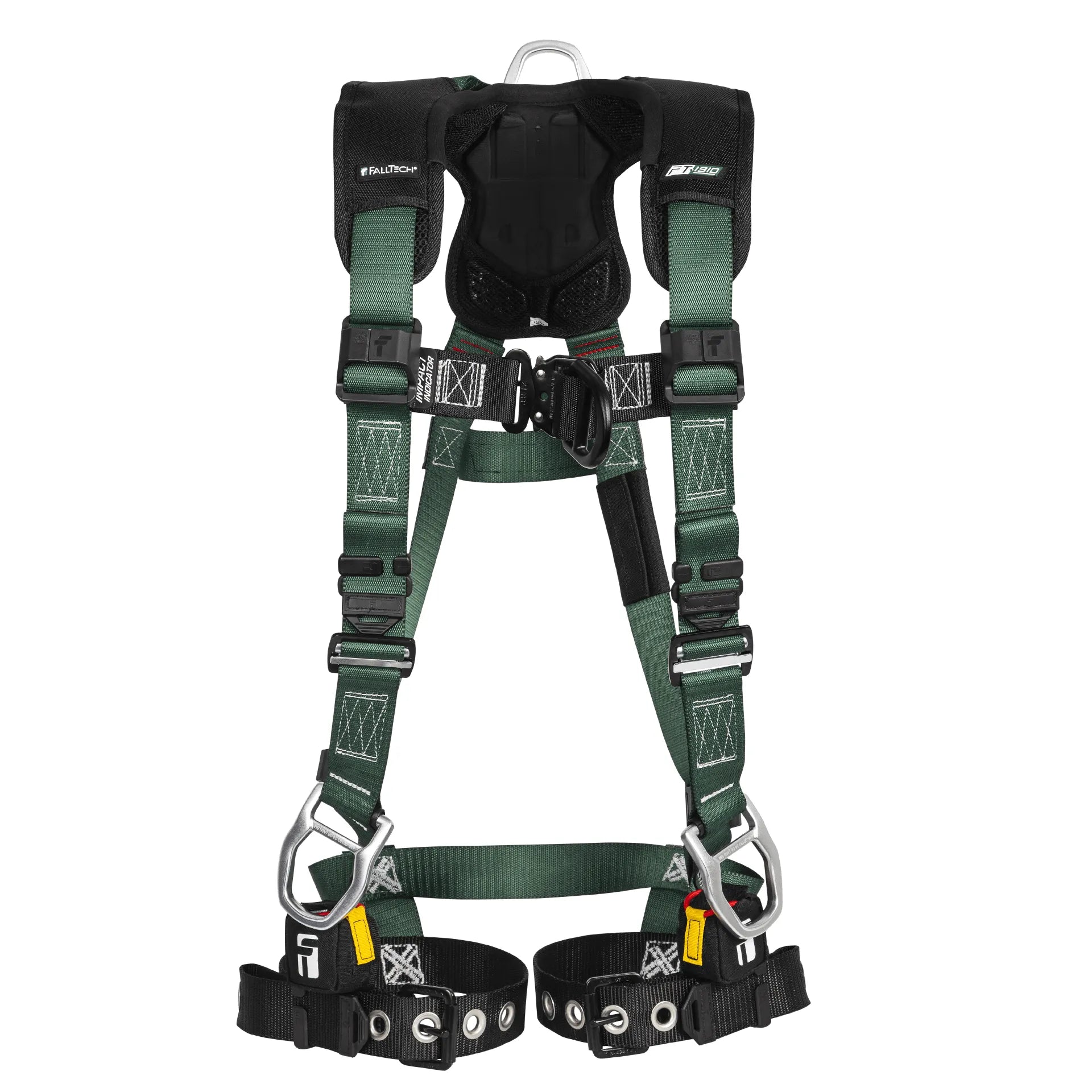 FT-1910 4D Climbing Non-Belted Full Body Harness, Tongue Buckle Leg Adjustment