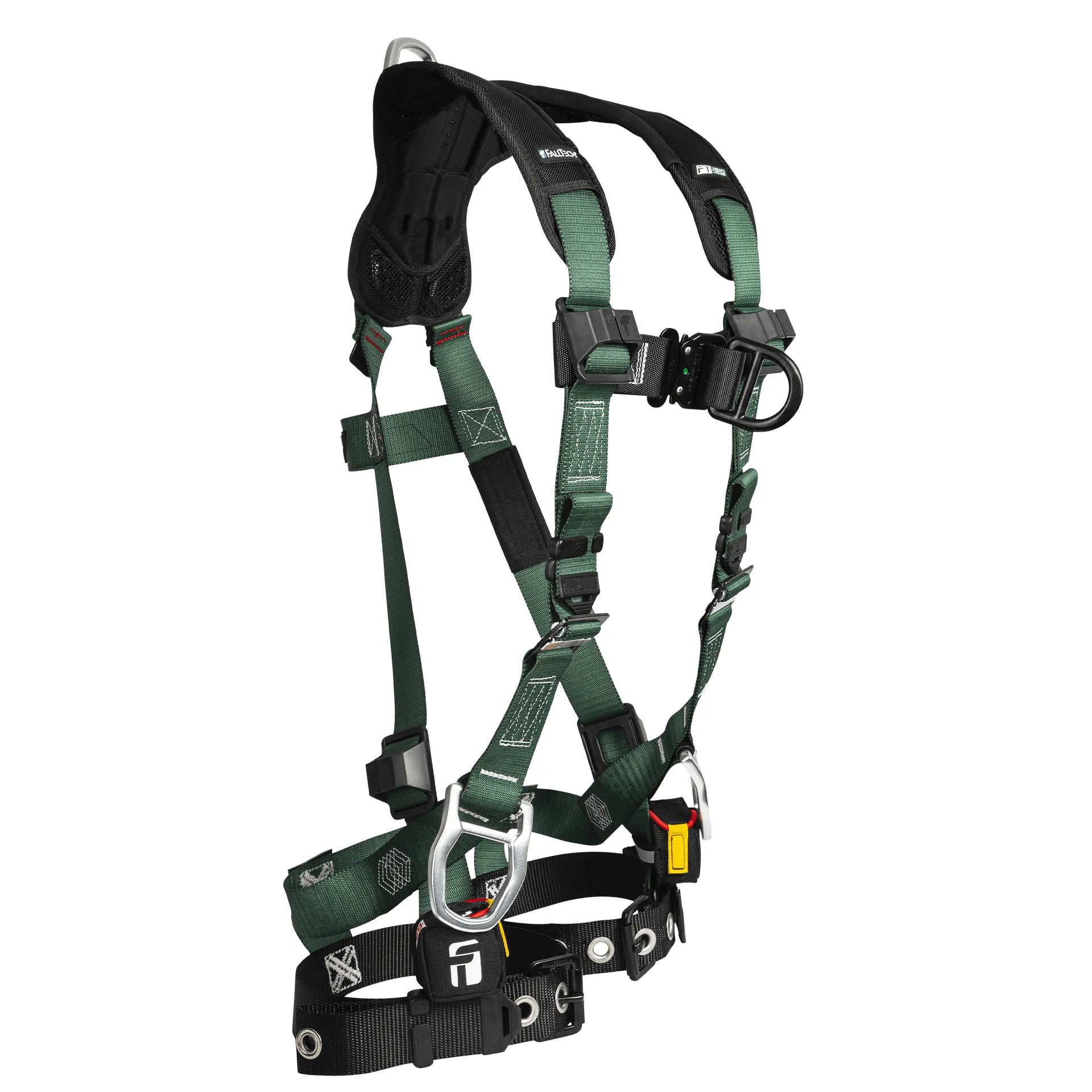FT-1910 4D Climbing Non-Belted Full Body Harness, Tongue Buckle Leg Adjustment