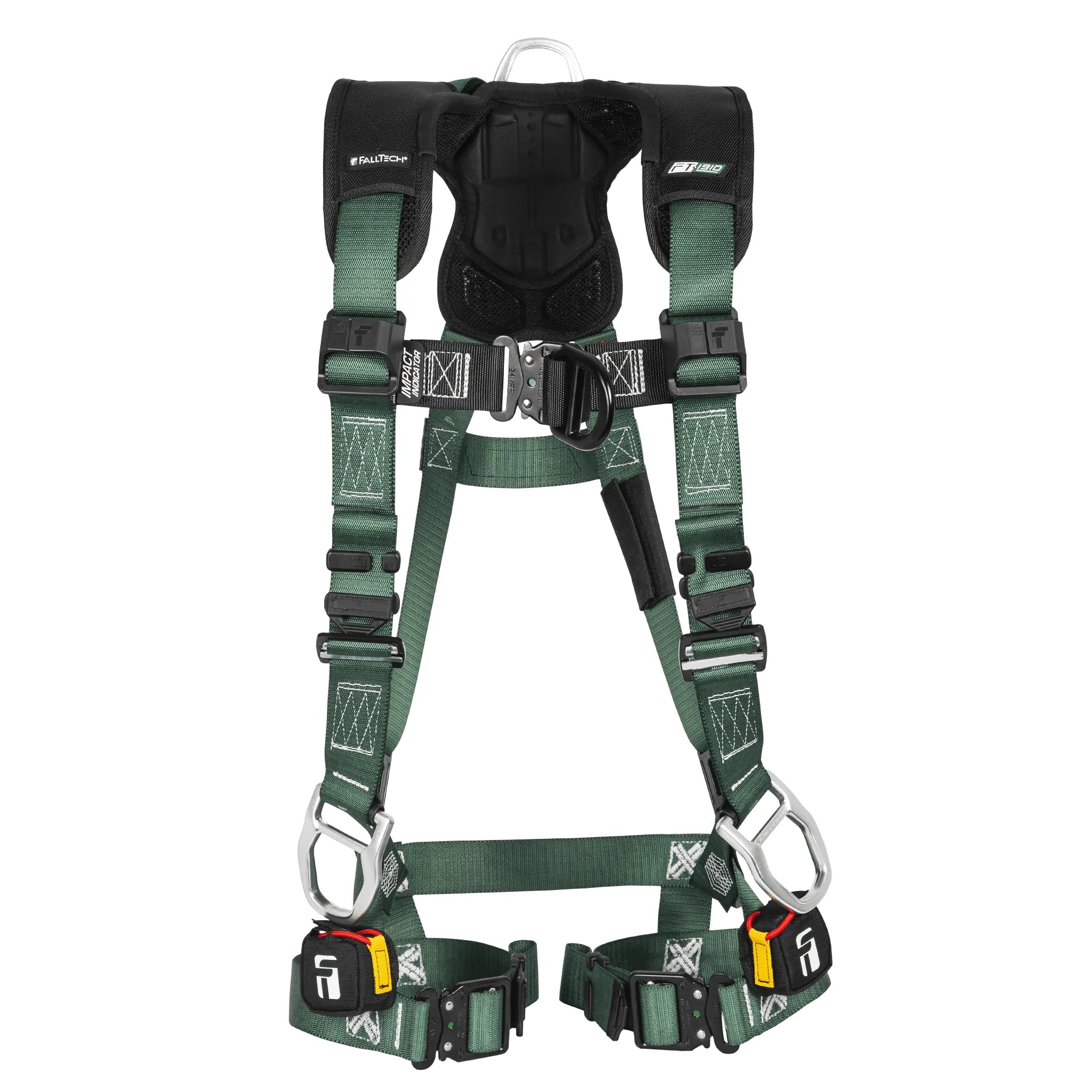 FT-1910 4D Climbing Non-Belted Full Body Harness, Quick-Connect Leg Adjustment