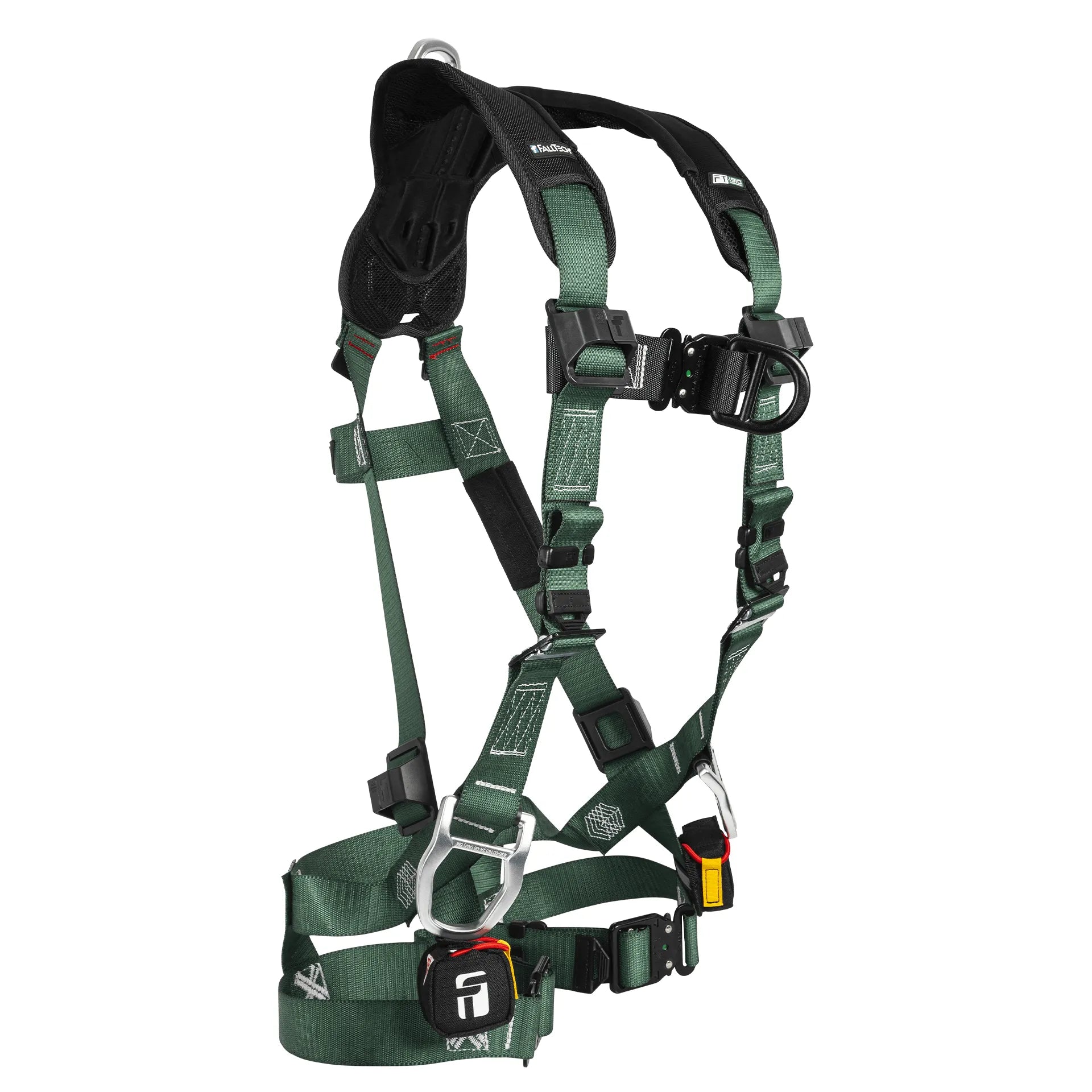 FT-1910 4D Climbing Non-Belted Full Body Harness, Quick-Connect Leg Adjustment