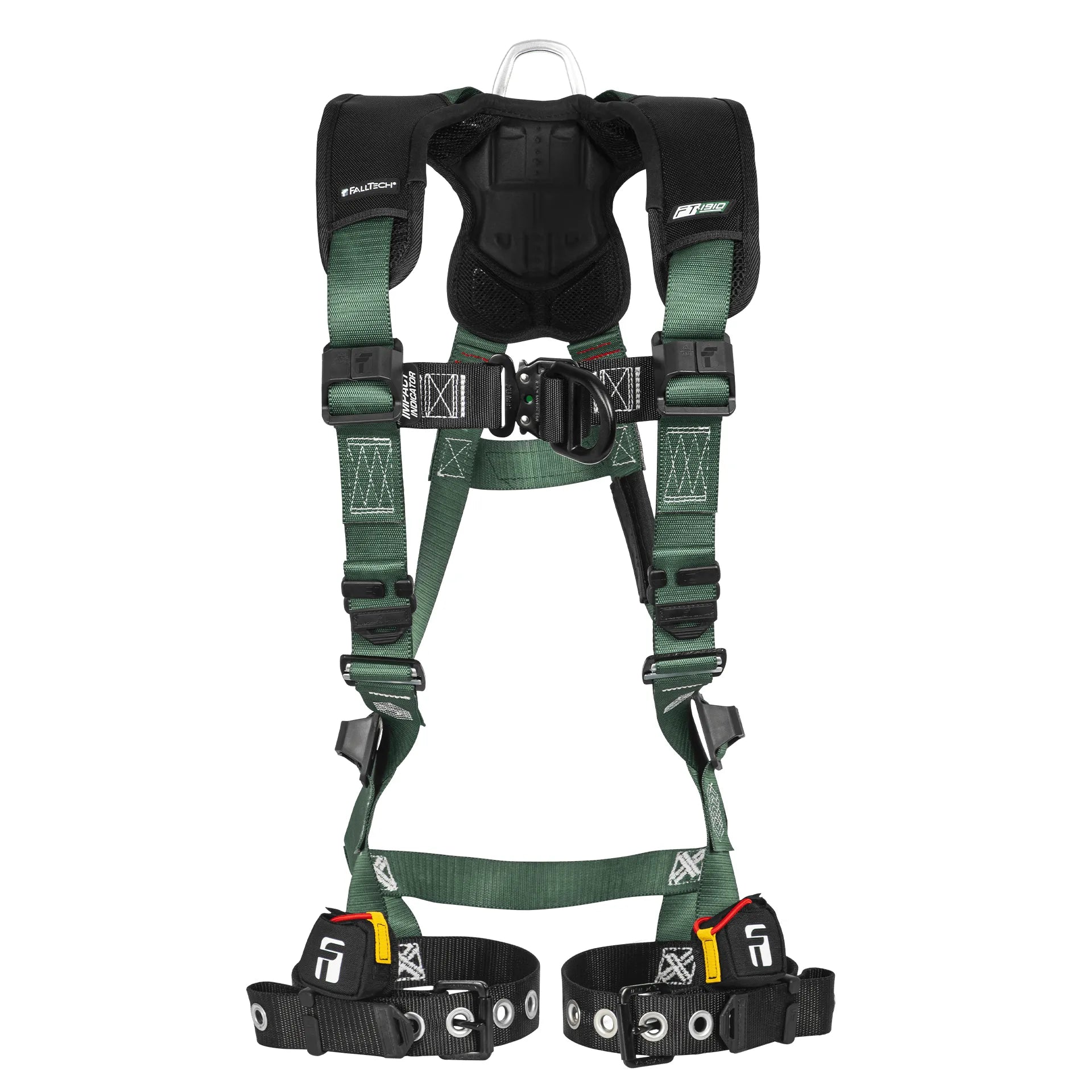 FT-1910 2D Climbing Non-Belted Full Body Harness, Tongue Buckle Leg Adjustment