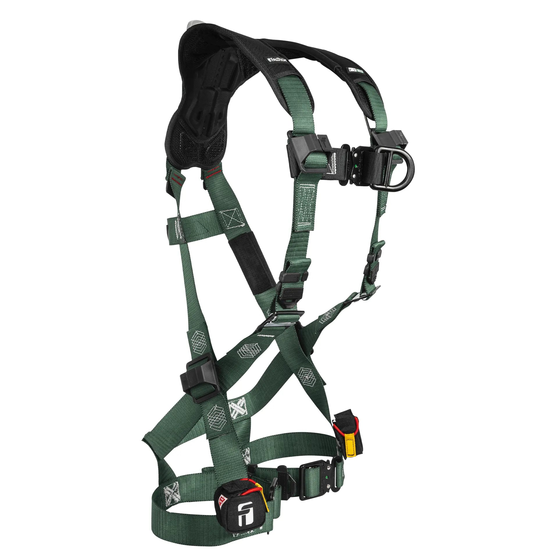 FT-1910 2D Climbing Non-Belted Full Body Harness, Quick-Connect Leg Adjustment