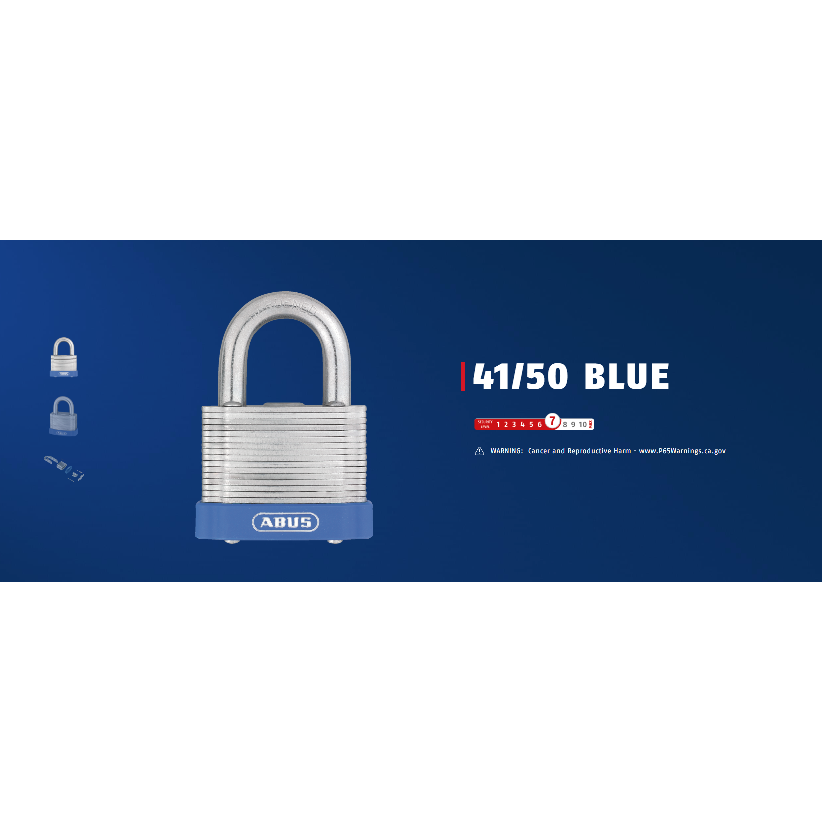 ABUS Laminated Steel 41/50 Lock