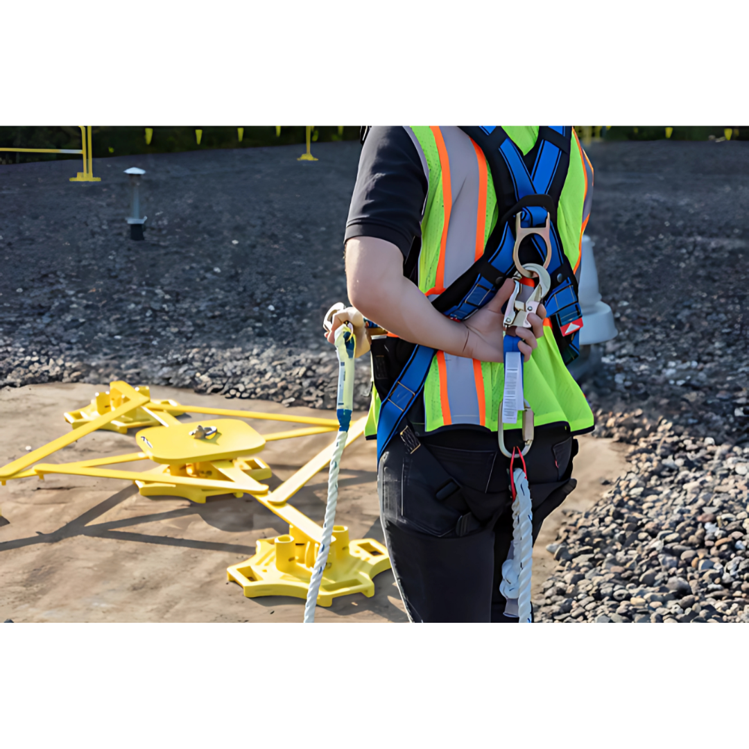 Mobile Fall Restraint Anchor Point