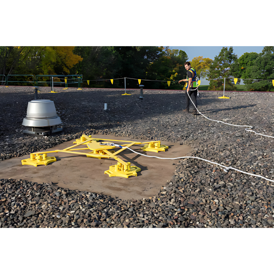 Mobile Fall Restraint Anchor Point