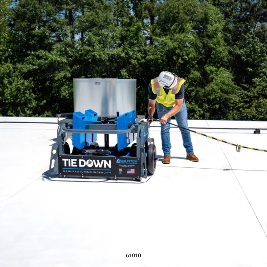 Tie Down 61010 Squatch Non-Penetrating Mobile Fall Protection System Supports 4 Workers