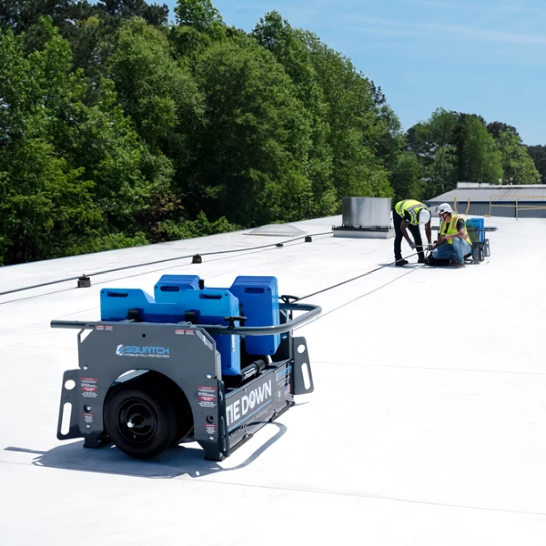Tie Down 61010 Squatch Non-Penetrating Mobile Fall Protection System Supports 4 Workers