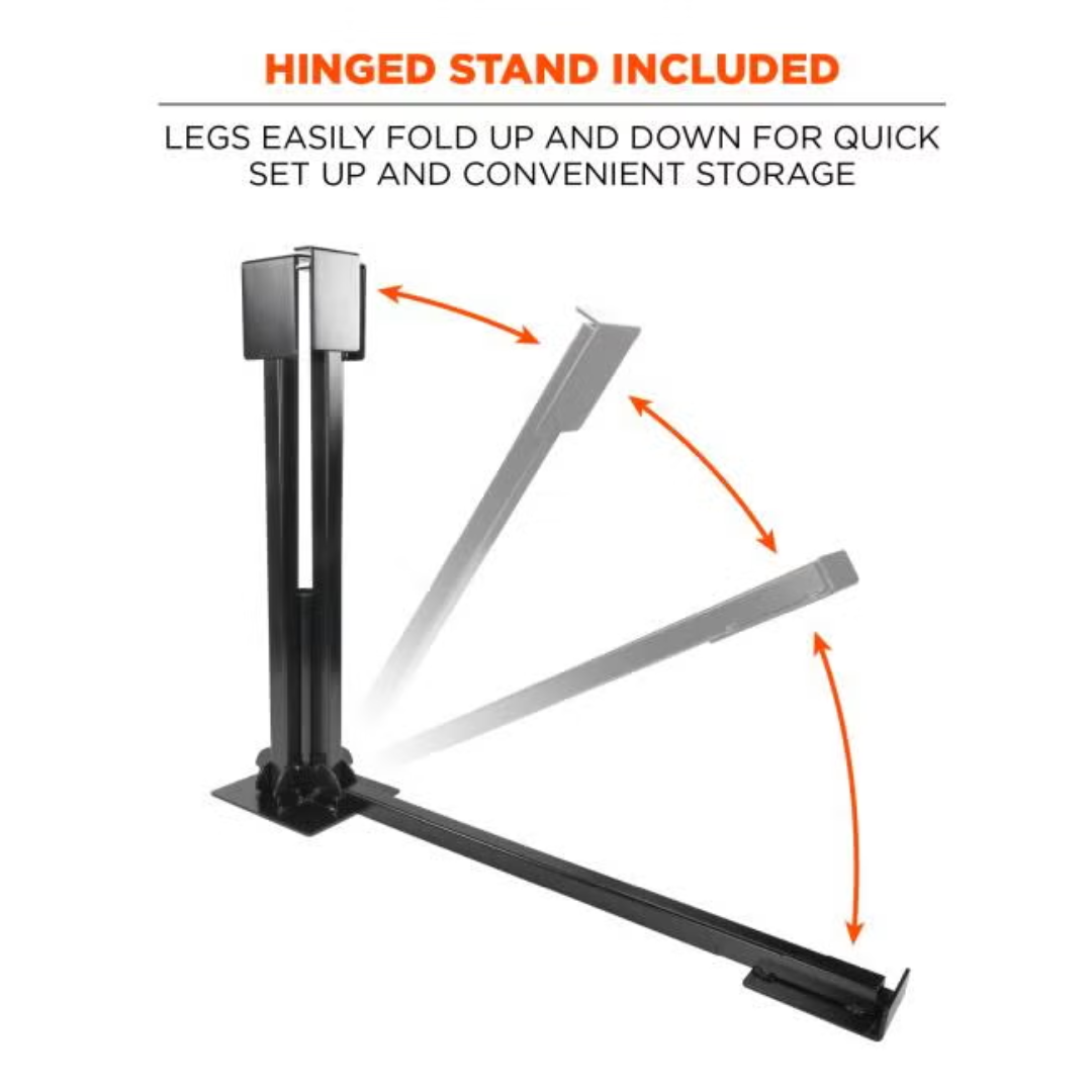 SHAX 6199 Lightweight Work Umbrella and Stand Kit