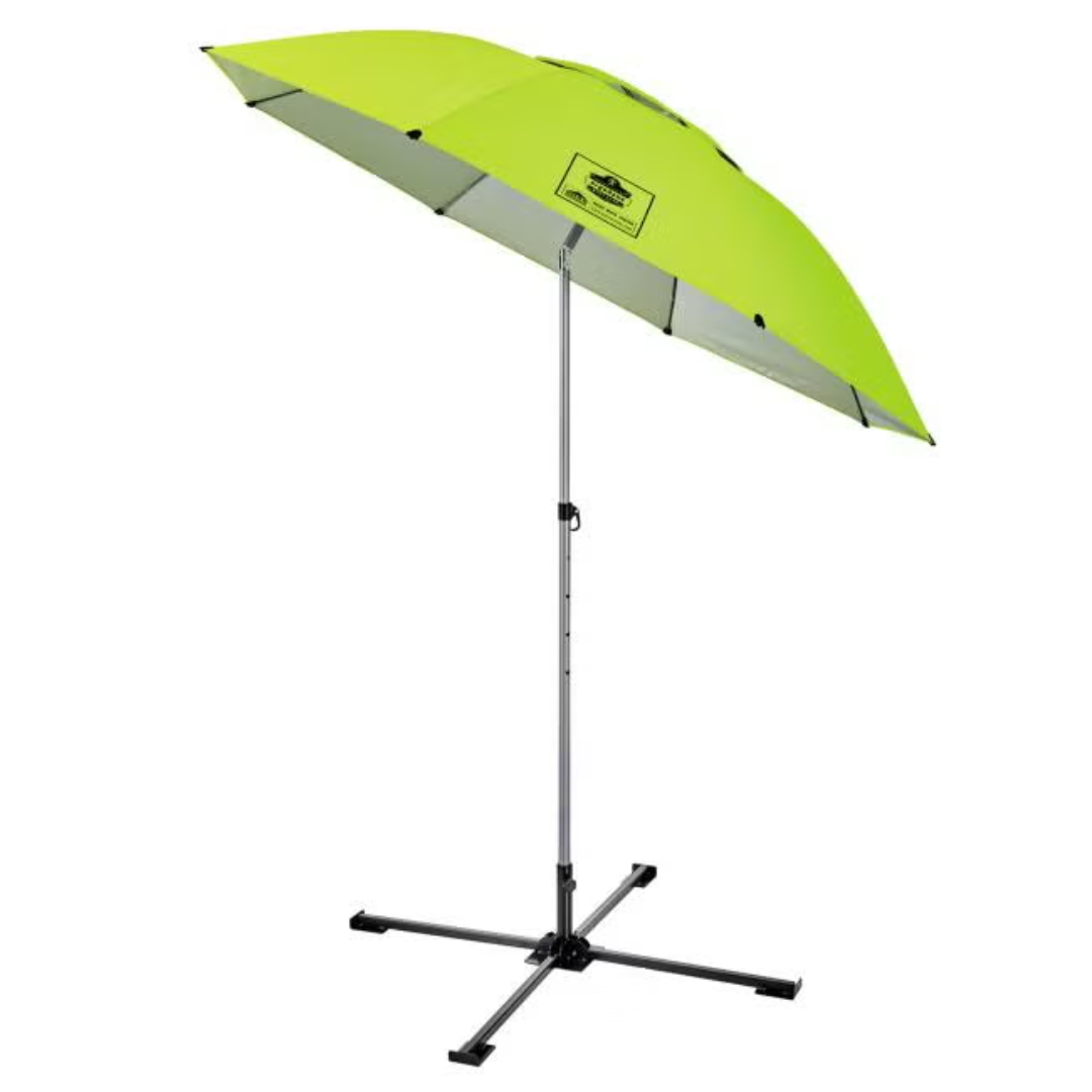 SHAX 6199 Lightweight Work Umbrella and Stand Kit