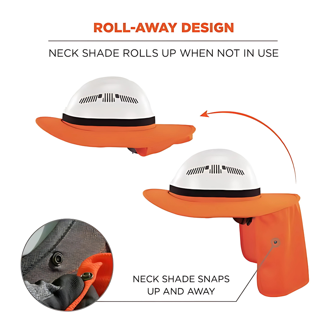 Chill-Its 6661 Universal Hard Hat Brim with Neck Shade