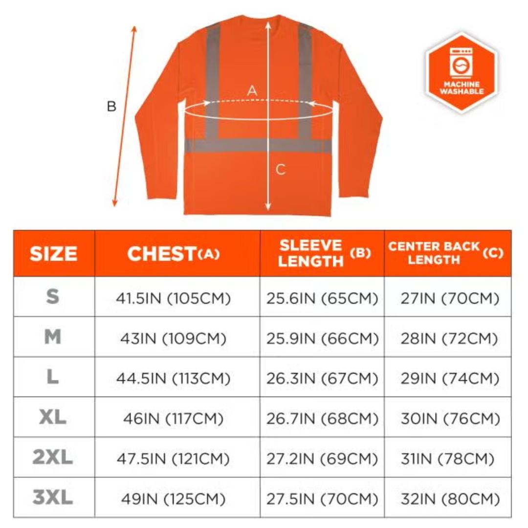 Chill-Its 6688 Cooling Hi-Vis Sun Shirt with UV Protection - Type R, Class 2