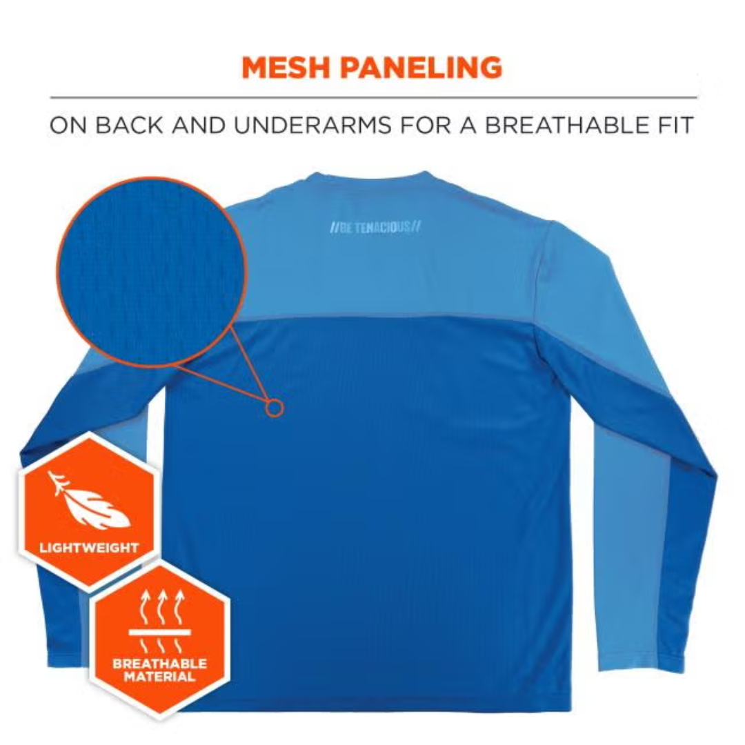 Chill-Its 6689 Cooling Long Sleeve Sun Shirt with UV Protection