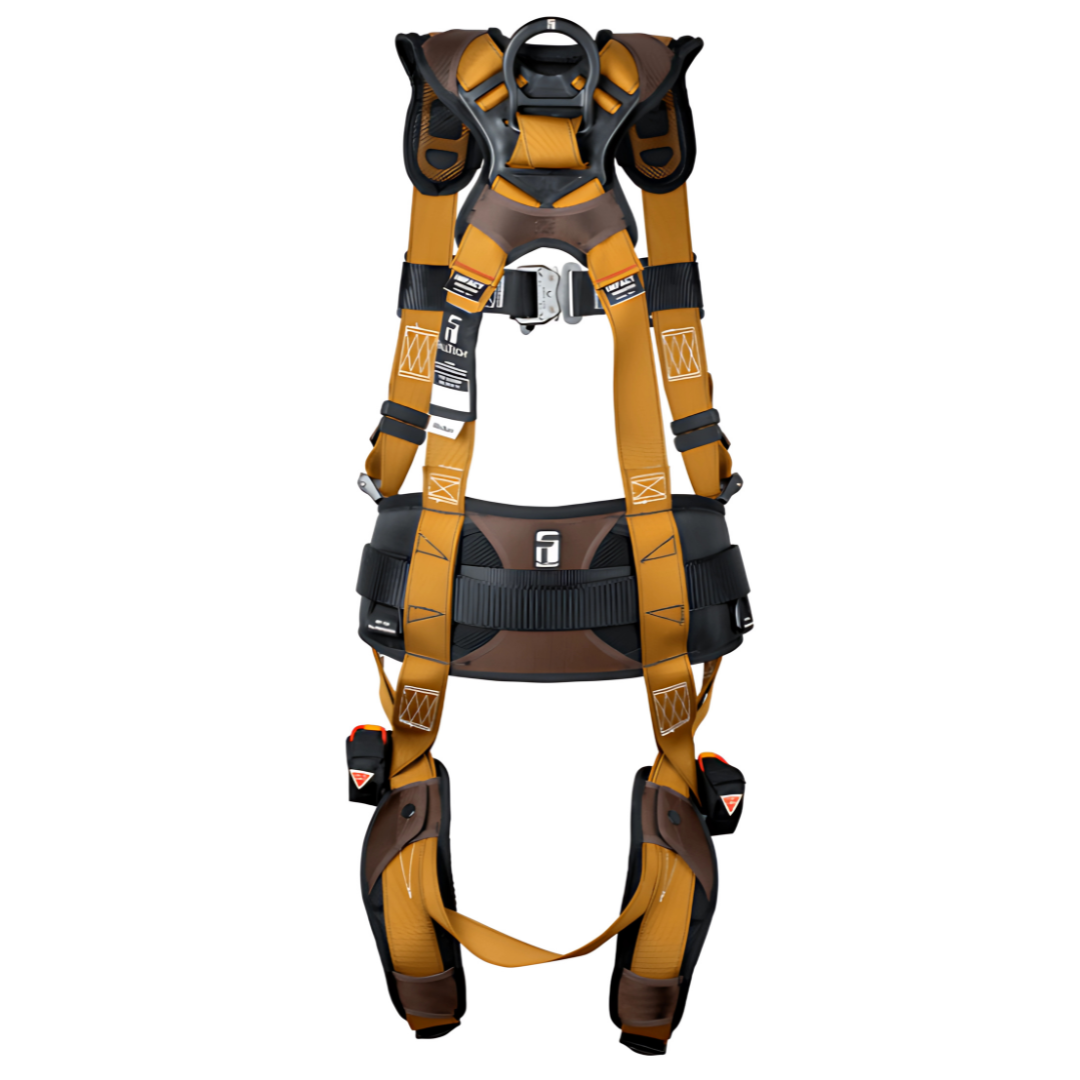 FallTech 7083BFD - Advanced ComforTech Gel 4D Construction Climbing Full Body Harness