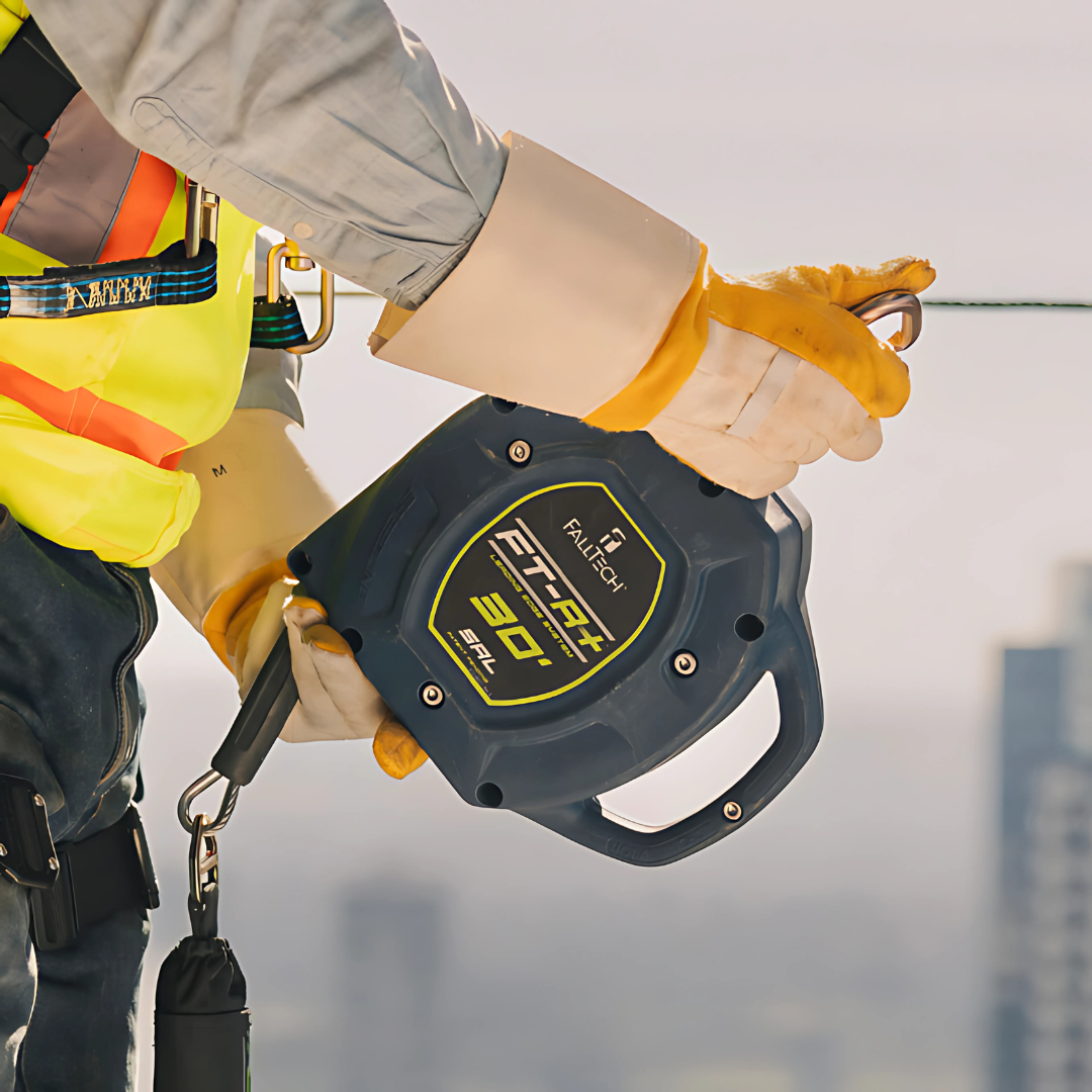 FT-R+™ SRL Kit, includes 30' Class 2 Leading Edge SRL, Replacement Cable Kit, and Tools, 420 lb. max