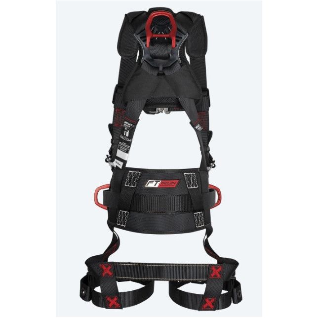 FallTech FT-Iron™ 4D Construction Climbing Full Body Harness- Belted