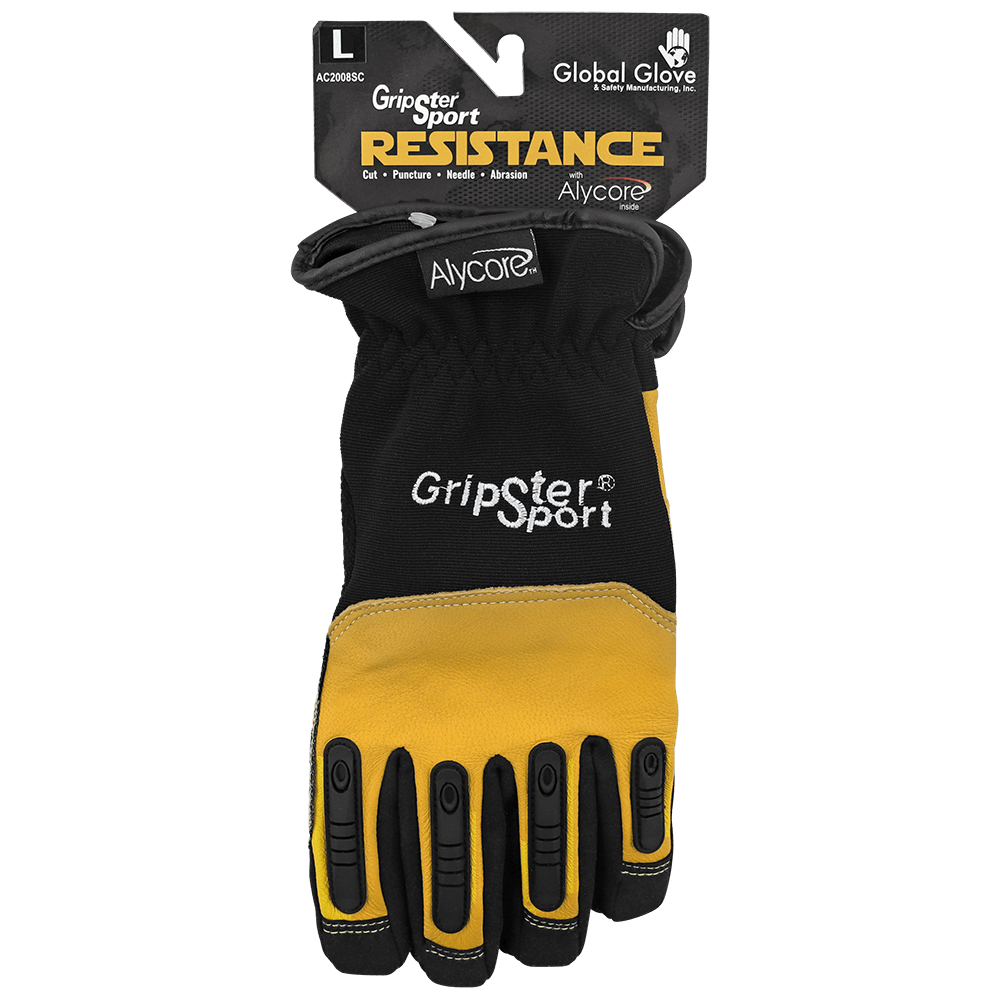 Gripster® Sport Goatskin Gloves – Cut, Needle, and Impact Resistant (dozen)