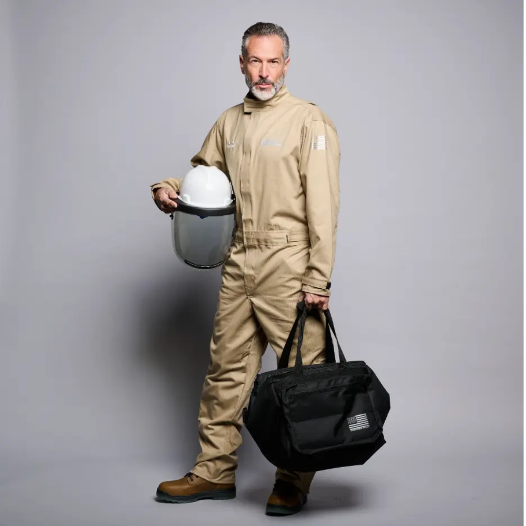 AFW8-KFC - 8 CAL Coverall Kit-HeadGear-Mens