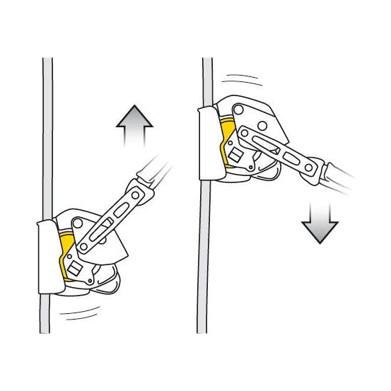 PETZL ASAP LOCK mobile Fall Arrester Back-Up Device ANSI