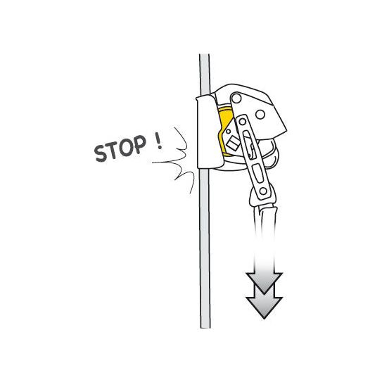 PETZL ASAP LOCK mobile Fall Arrester Back-Up Device ANSI