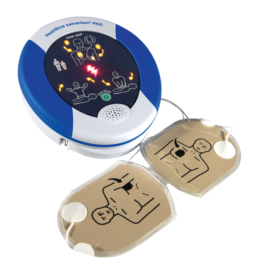 HeartSine PAD 360P Package Alarmed Cabinet