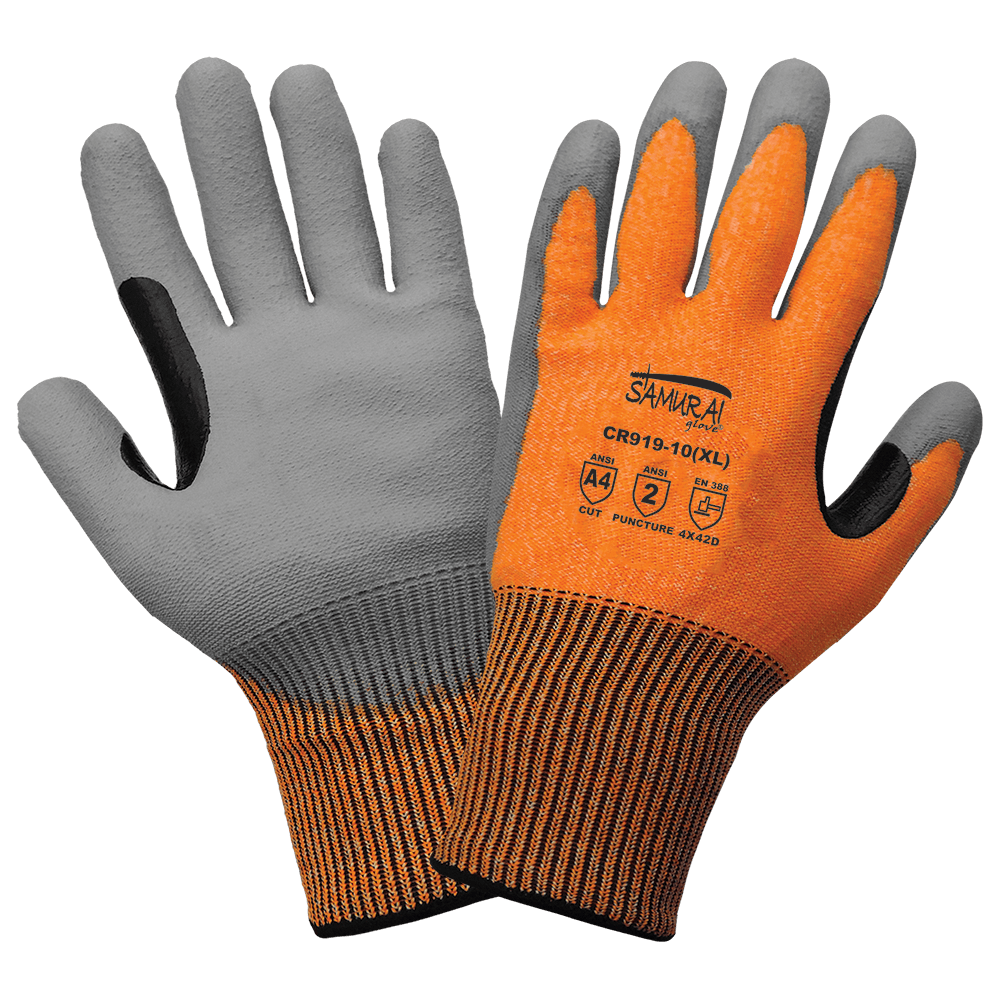 Global Glove-Samurai Glove Cut and Puncture Resistant Touch Screen Gloves
