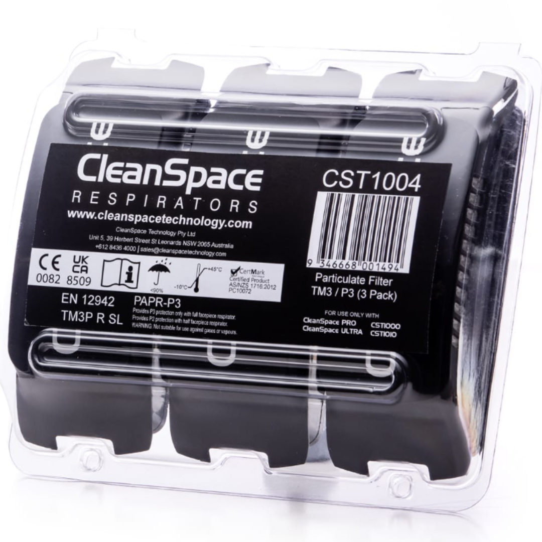 CleanSpace CST Particulate High Capacity TM3 P3 Filter (3 Pack)