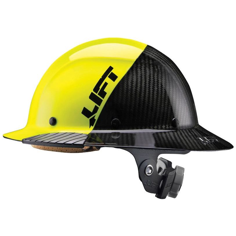 DAX Fifty 50 Carbon Fiber Full Brim Hardhat