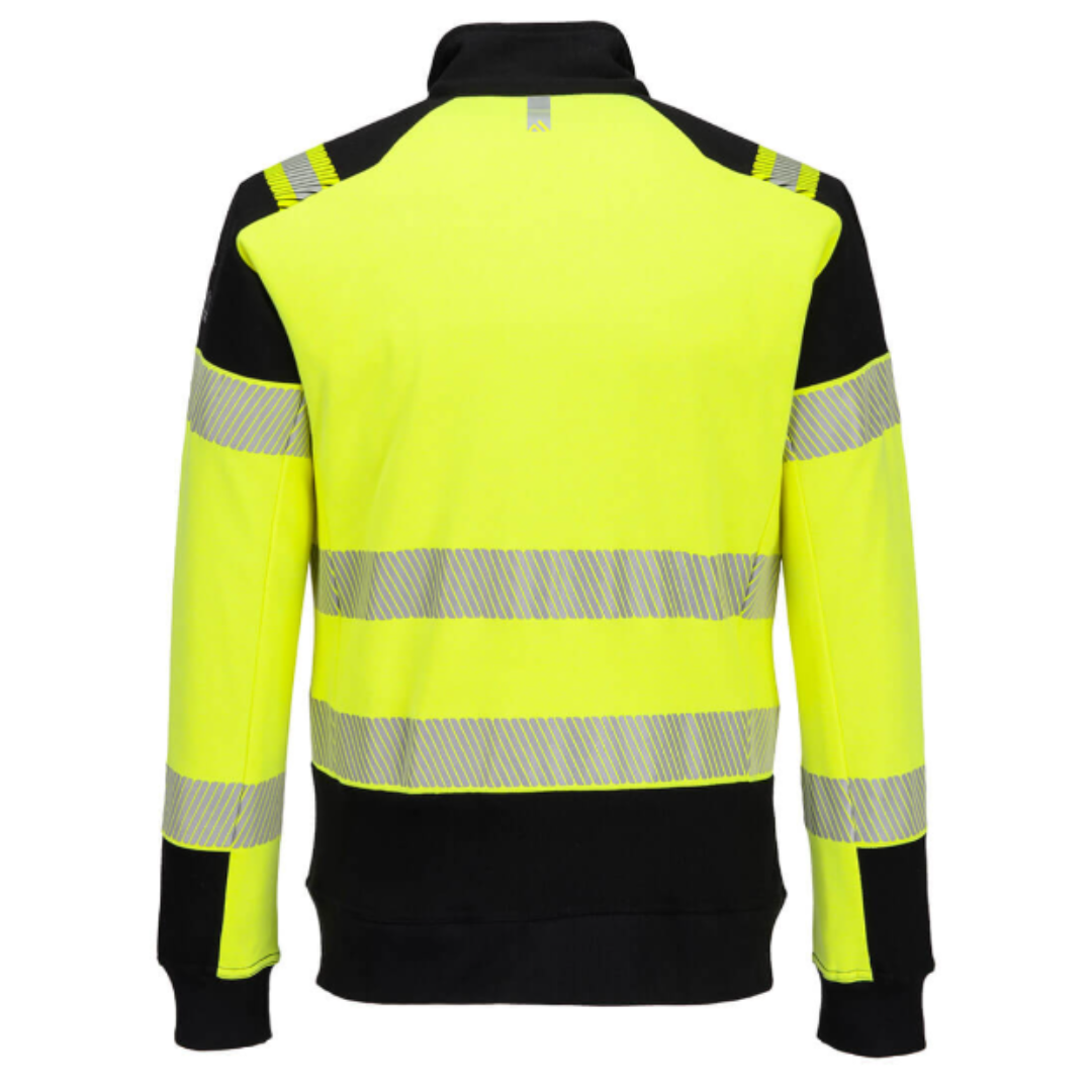 FR717 - PW3 Modaflame Knit Hi-Vis FR Full Zip Sweatshirt