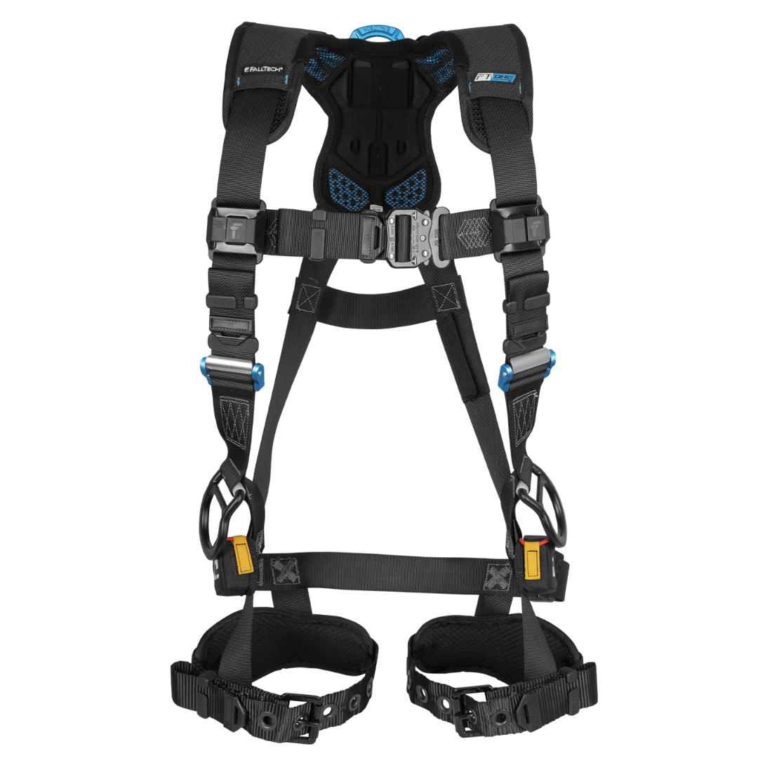 81293D FT-One Fit™ 3D Standard Non-Belted Women's Full Body Harness, Tongue Buckle Leg Adjustments