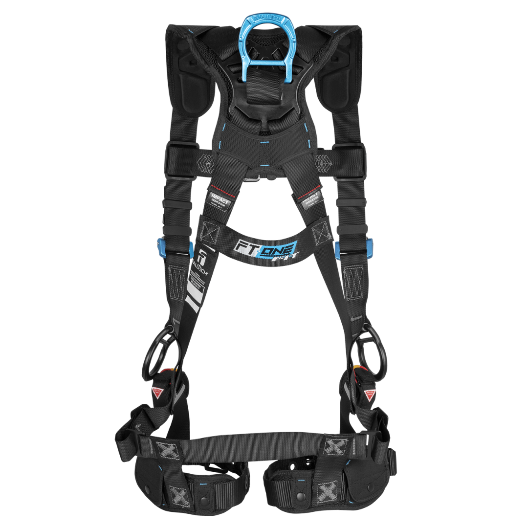 81293D FT-One Fit™ 3D Standard Non-Belted Women's Full Body Harness, Tongue Buckle Leg Adjustments
