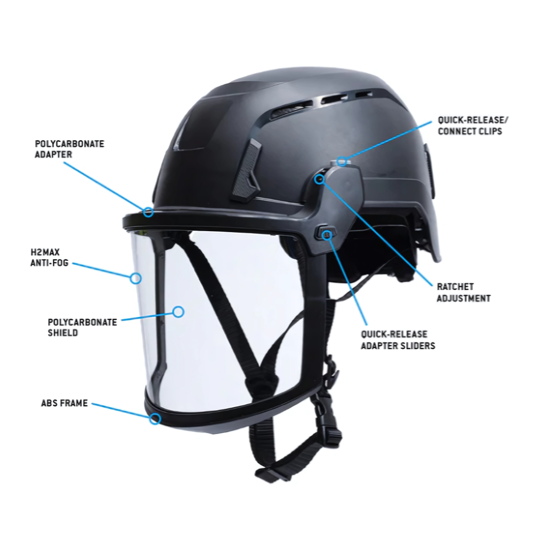 SL T2 Polycarbonate Face Shield