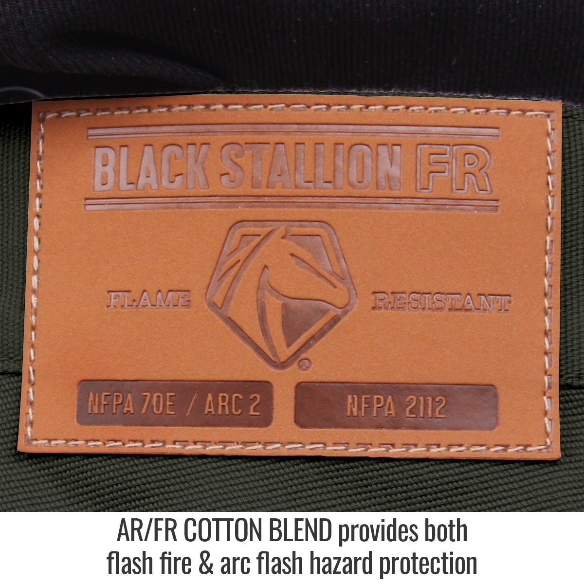 Black Stallion - 10 oz. AR/FR Stretch Canvas Utility Pant, Charcoal Gray