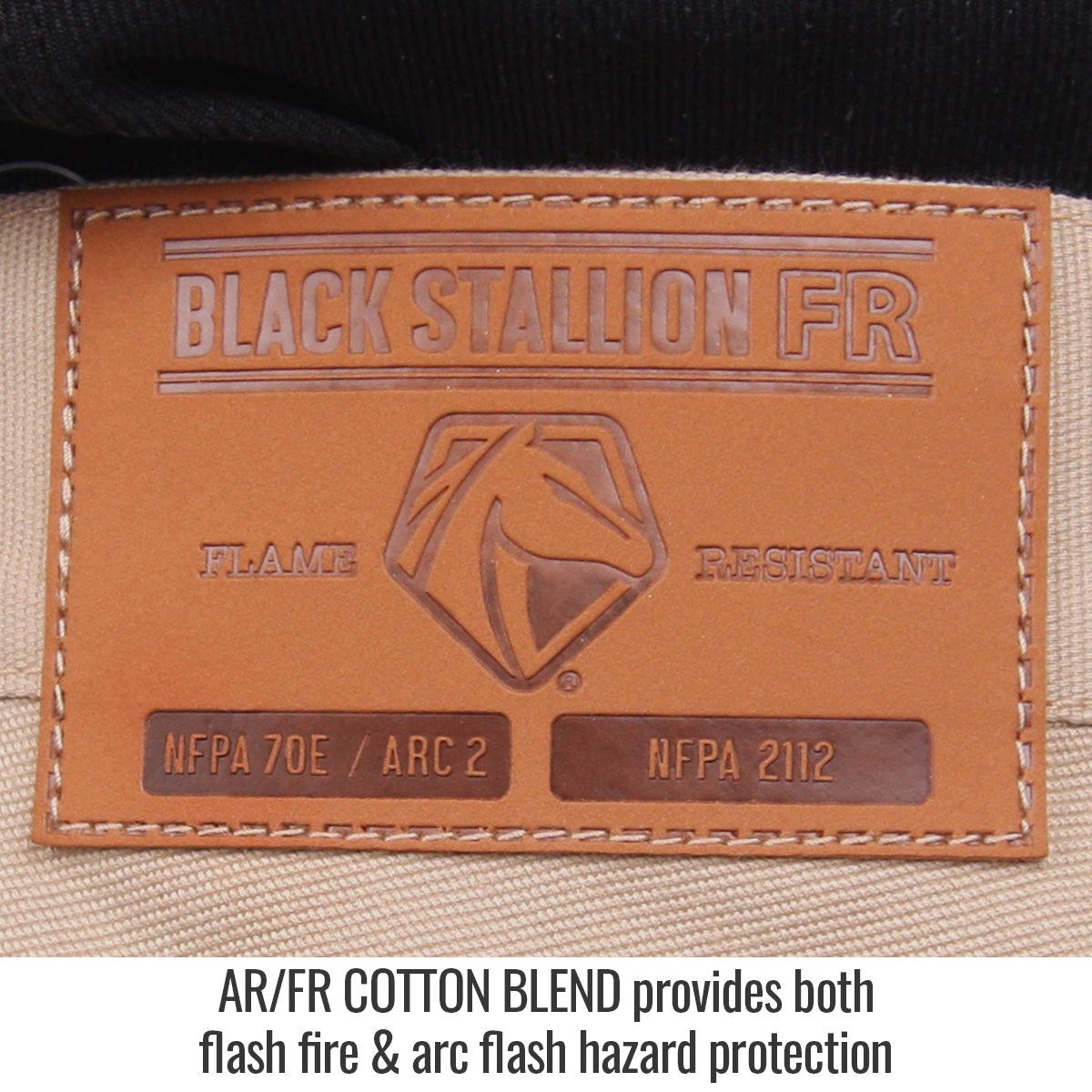 Black Stallion - 10 oz. AR/FR Stretch Canvas Utility Pant, Khaki