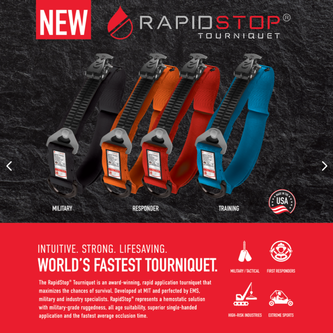 AERO - RapidStop Tourniquet – Military Black