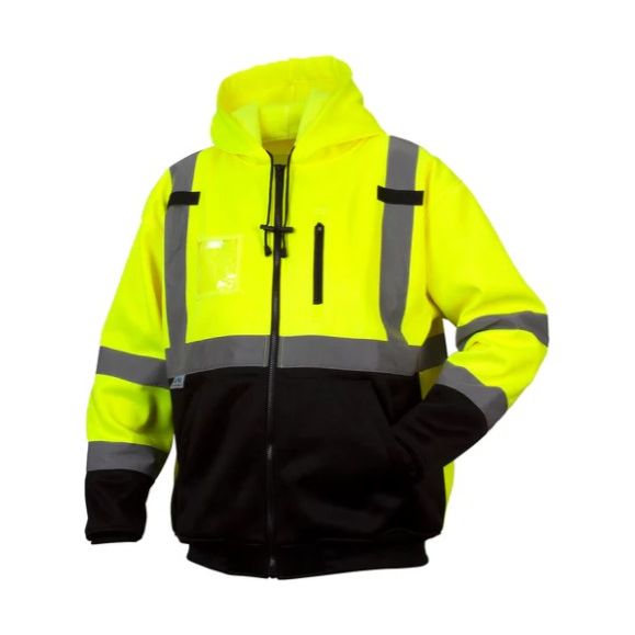 Pyramex Polyester Zipper Hoodie Sweatshirt