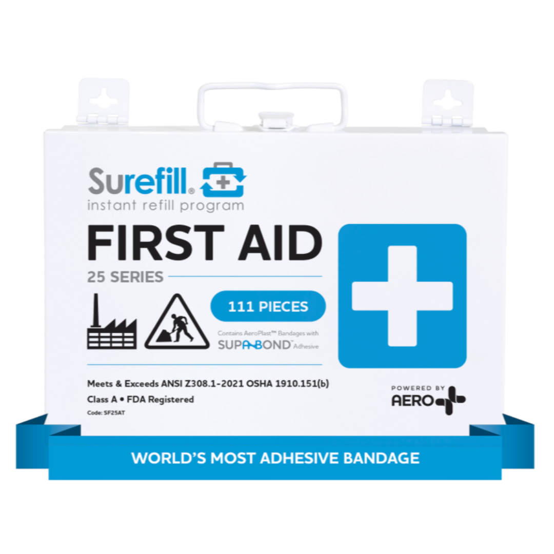 Surefill® 25 Series ANSI A First Aid Kit – Metal Case