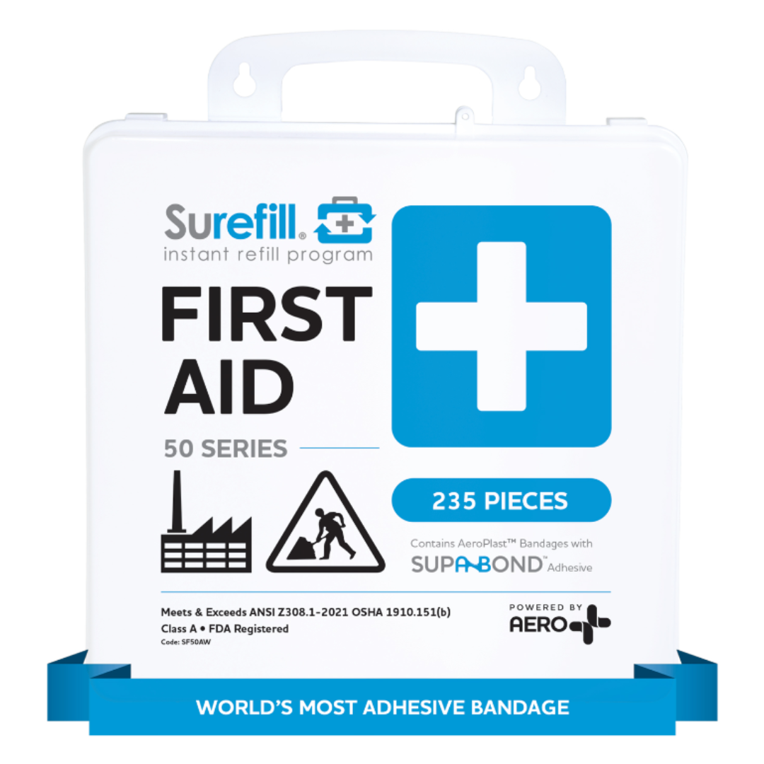 Surefill 50 Series ANSI A First Aid Kit – Weatherproof Case
