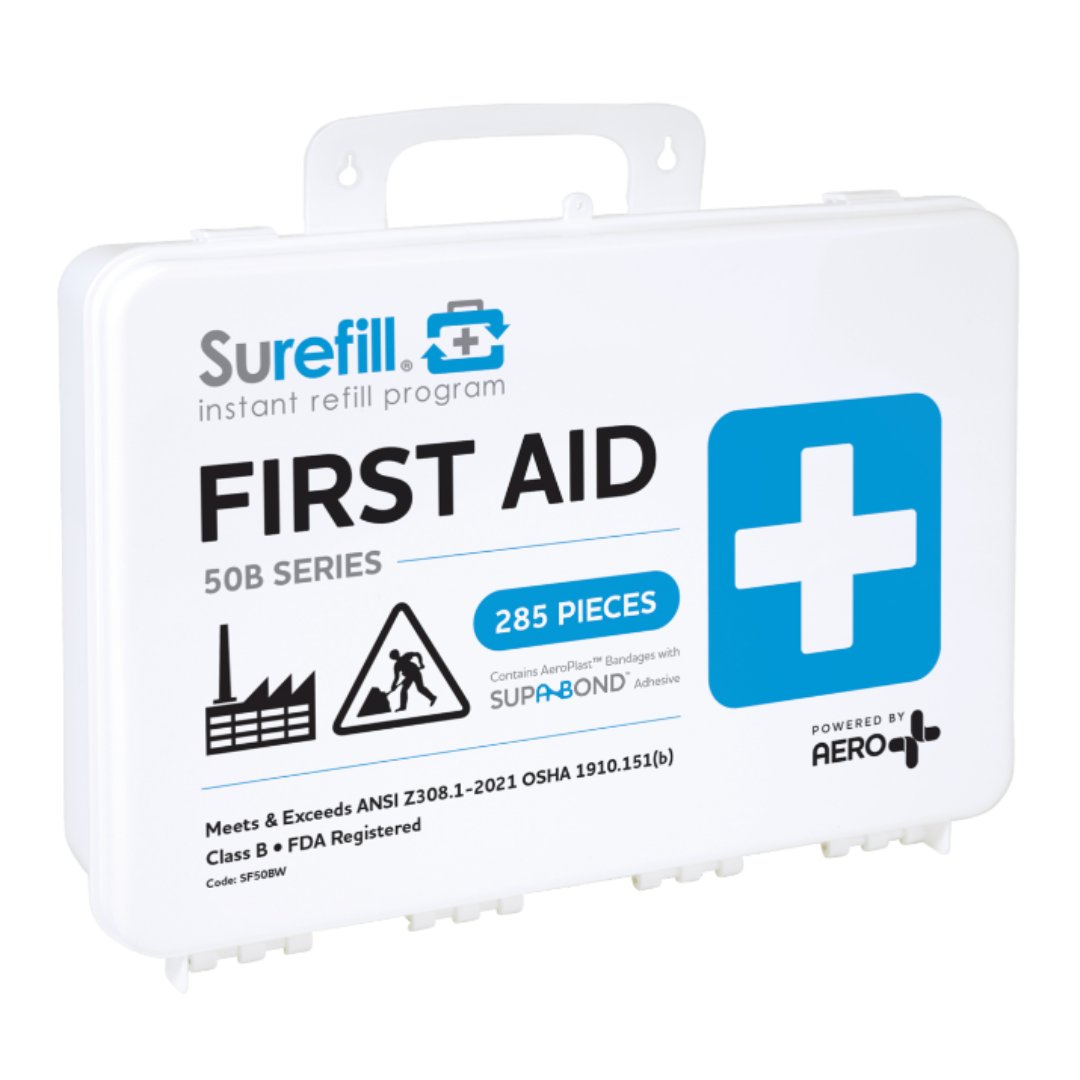 Surefill 50B Series ANSI B First Aid Kit – Weatherproof Case