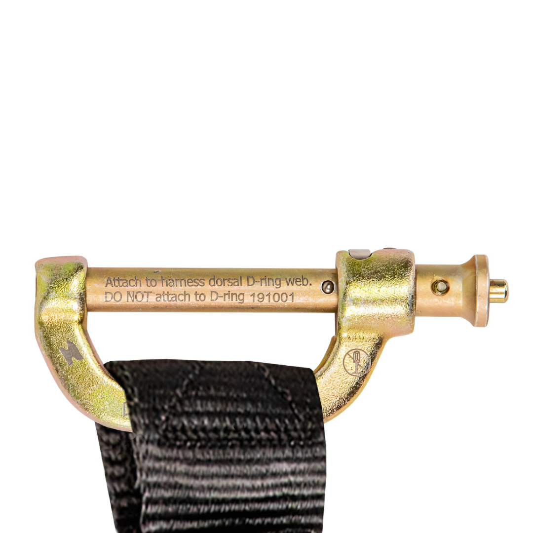 SafeWaze Latitude Edge 11' Single Cable SRL-P: Snap Hook