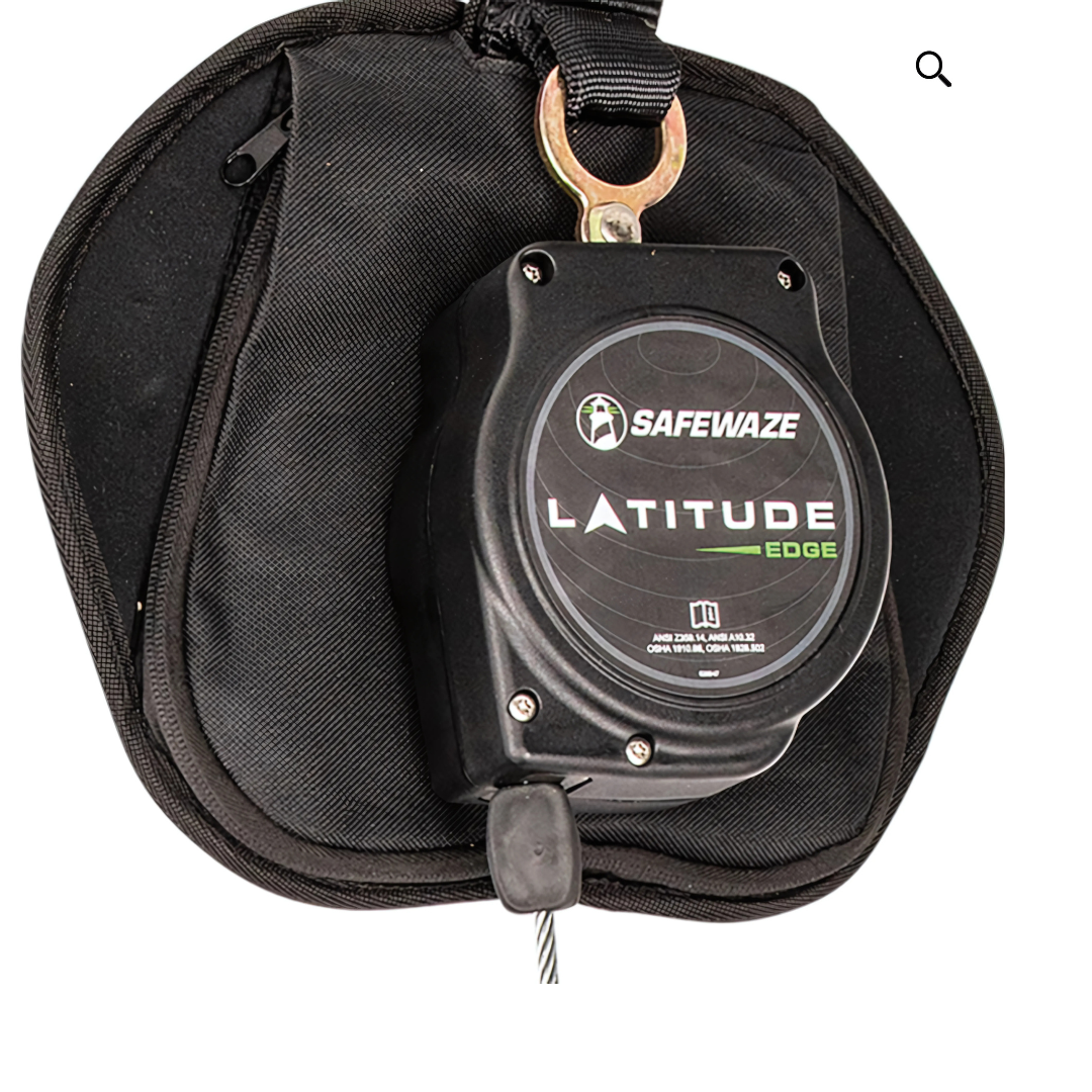SafeWaze Latitude Edge 11' Single Cable SRL-P: Snap Hook