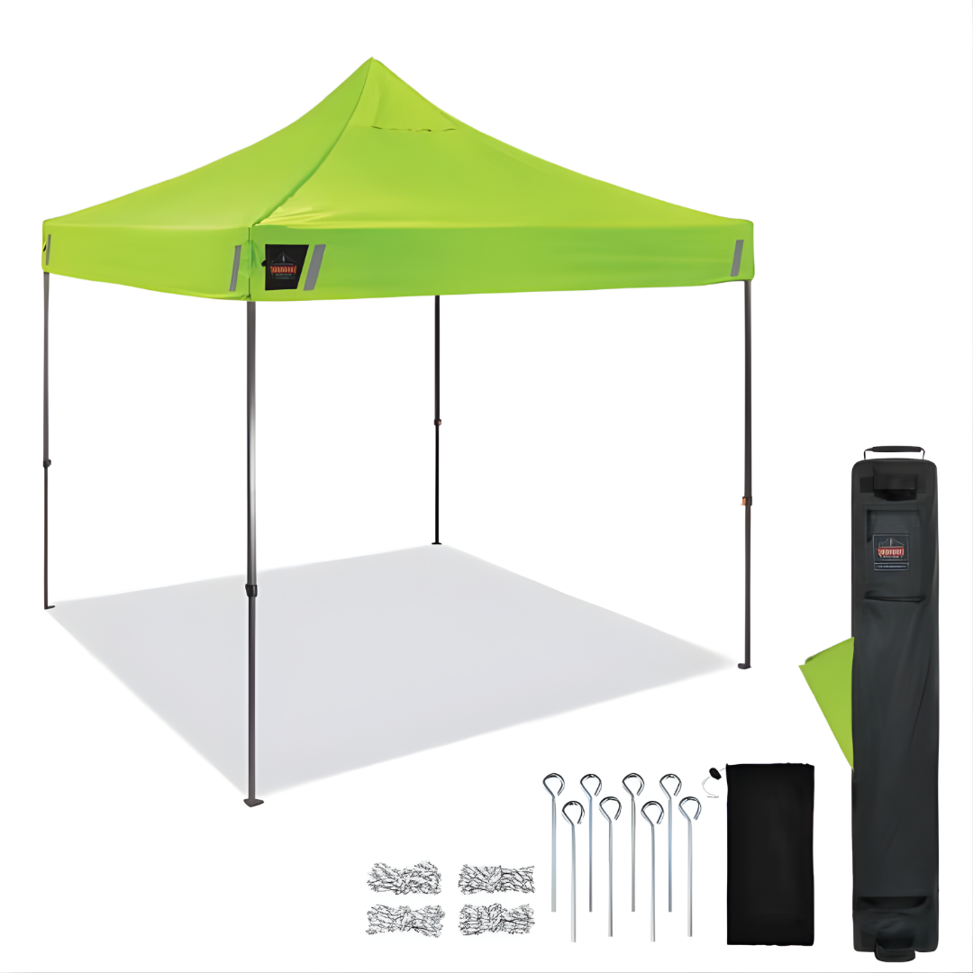 Shax 6002 - Heavy-Duty Pop-Up Tent - 10ft x 10ft