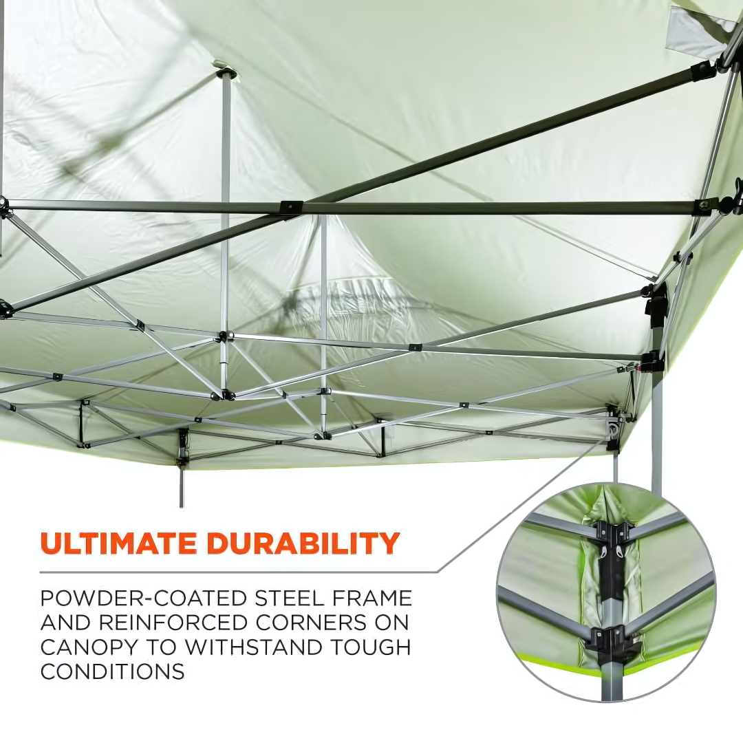 Shax 6004 - Heavy-Duty Pop-Up Tent - 10ft x 20ft